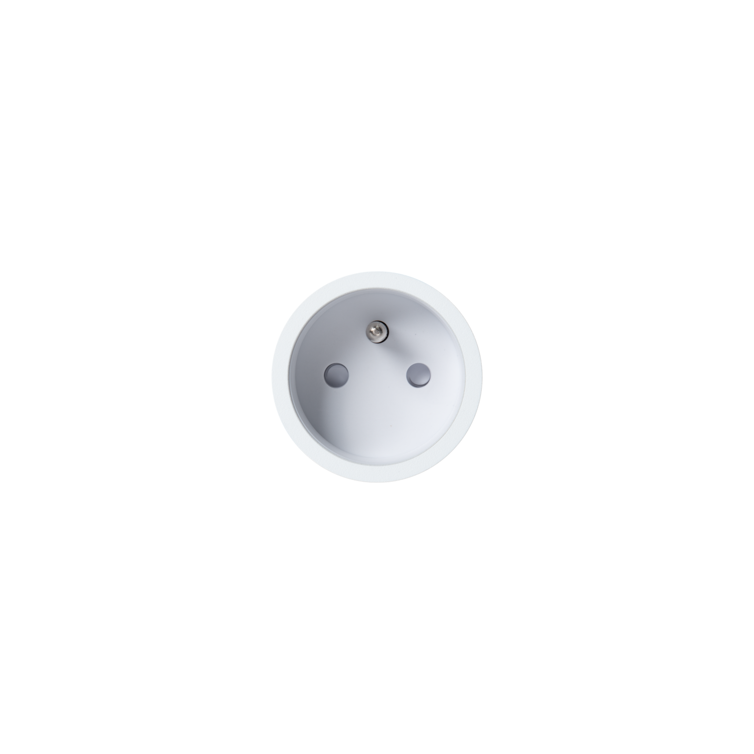 Rond 2.0 - backfit stopcontact b-f wit basic randloos